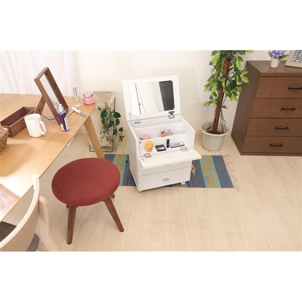 フィーゴ　ドレッサー（ＷＨ）　ＦＷＫ－４５５３ＤＲ ホワイト