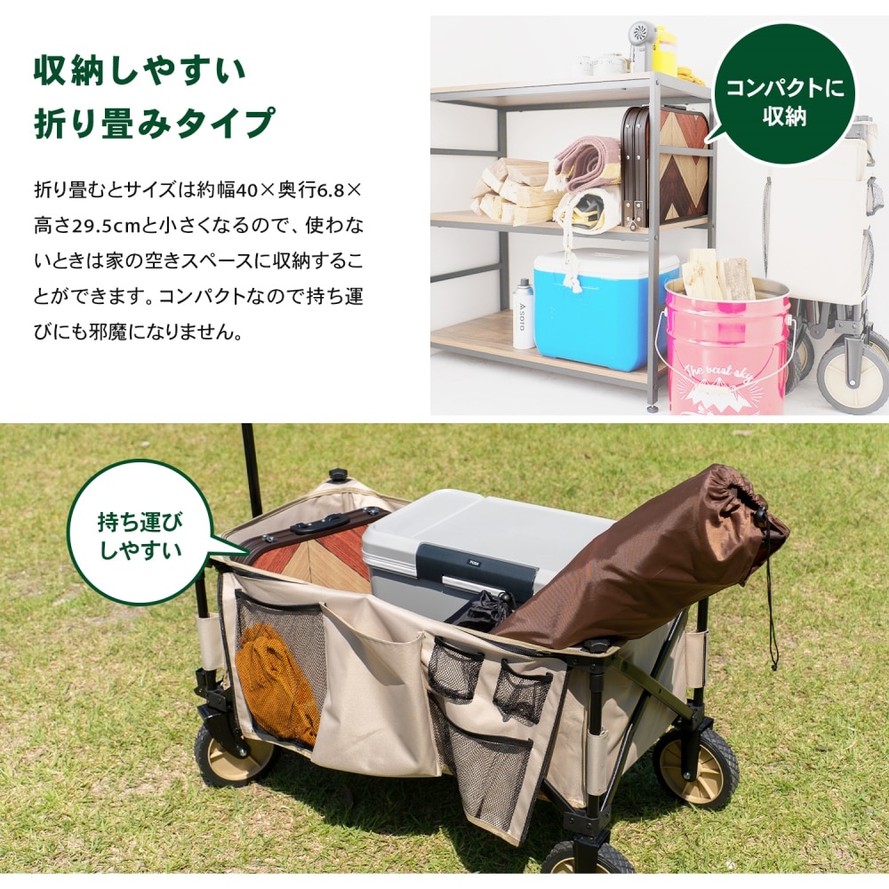 折畳式 アルミローテーブル ブラウン 幅61X奥行40Ｘ高さ24cm 重量1.9kg 耐荷重10kg ブラウン小