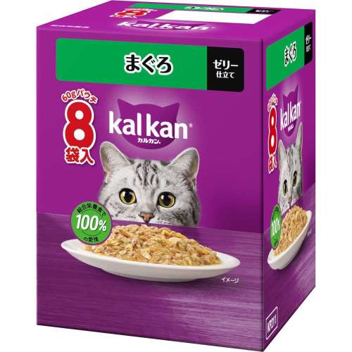 マースジャパンリミテッド　カルカンパウチ８Ｐ　まぐろ