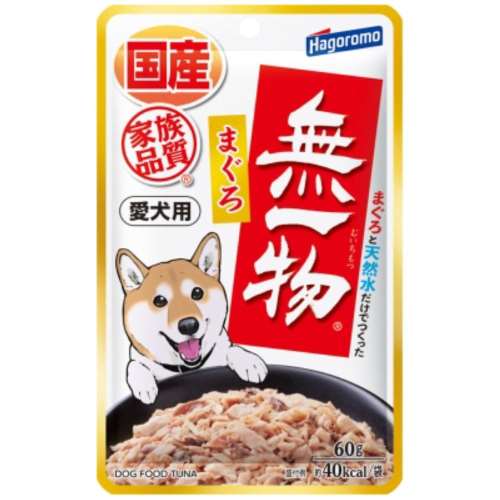 はごろも　愛犬用無一物パウチ　まぐろ　６０ｇ
