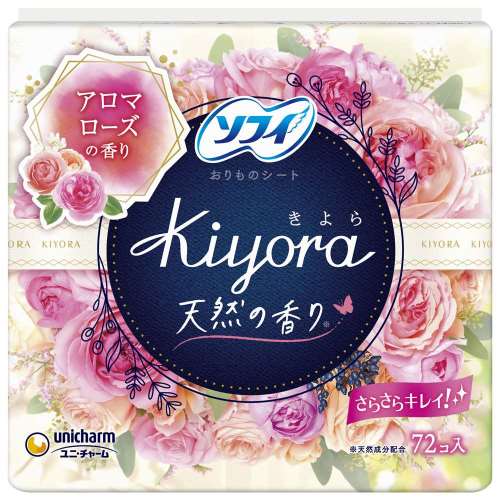 ※※ユニ・チャーム　ソフィ Kiyora(きよら)　アロマローズ　７２枚