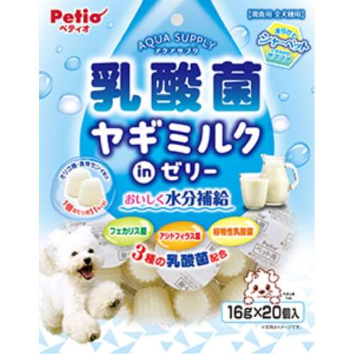 ペティオ　ヤギミルクｉｎゼリー　１６ｇ×２０個