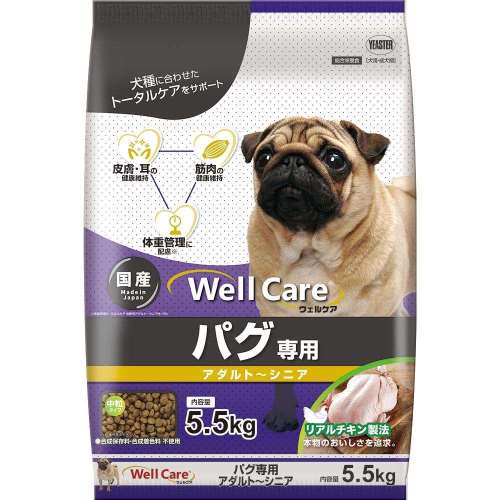 ※※イースター　ウェルケア　パグ専用　アダルト～シニア　５．５ｋｇ