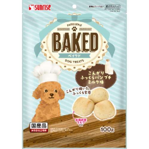 マルカン　サンライズ事業部　ＢＡＫＥＤ　こんがりふっくらパン　プチ　ミルク味　１００ｇ