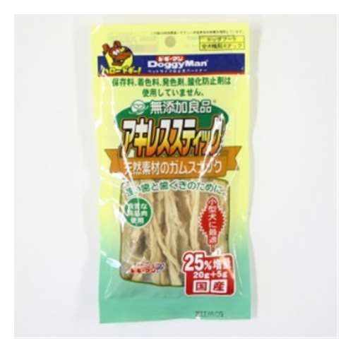 ドギーマン 無添加良品 アキレススティック 20g