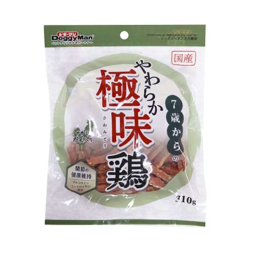 ドギーマンハヤシ　７歳からのやわらか極味鶏ササミ野菜入り　３１０ｇ