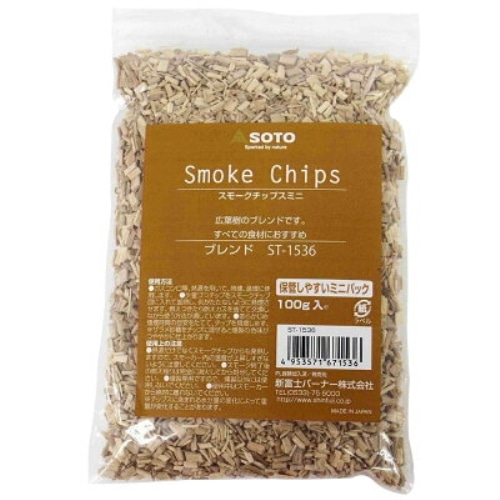ＳＯＴＯ スモークチップスミニ ブレンド 100ｇ ST-1536